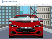 Tablet Screenshot of parkingshop.com
